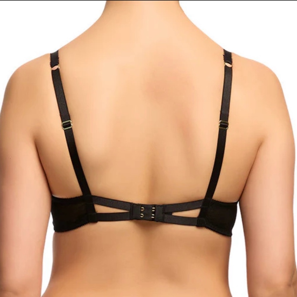 Victresse Underwire Bra 36C Fuchsia and Black - Picture 2 of 6